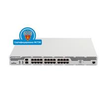Маршрутизатор ESR-1000 с программным обеспечением esr-1000-1.5.2, 24х 10/100/1000BASE-T, 2х 10GBASE-R(SFP+), 2x USB 2.0, 1 слот для SD-карт, 4Gb RAM, 1Gb Flash, Eltex ESR-1000 FSTEC фото, купить, цена, магазин